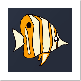 Cute Fish T-shirt Posters and Art